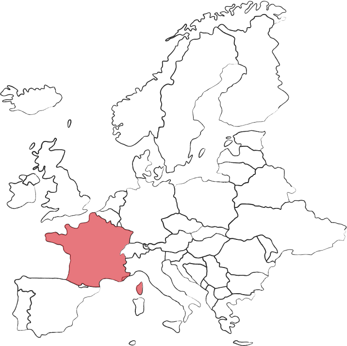 Carte de l'europe